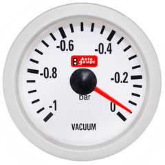 Vákuomer biely 2" Auto Gauge