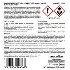 Olejové aditívum do motora 443 ml – Flamingo Oil Treatment