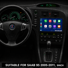 Saab 9-5 2005-2011 – 9" autorádio s Apple CarPlay a Android Auto 