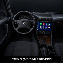 BMW 5-Serie (E34) 1987-1996 - 10,1" rádio s Apple CarPlay a Android Auto 