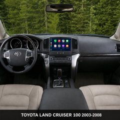 Toyota Land Cruiser 2003-2008 – 9" rádio s Apple CarPlay a Android Auto 