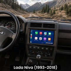 Lada Niva 1993-2018 – 9" autorádio s Apple CarPlay a Android Auto 