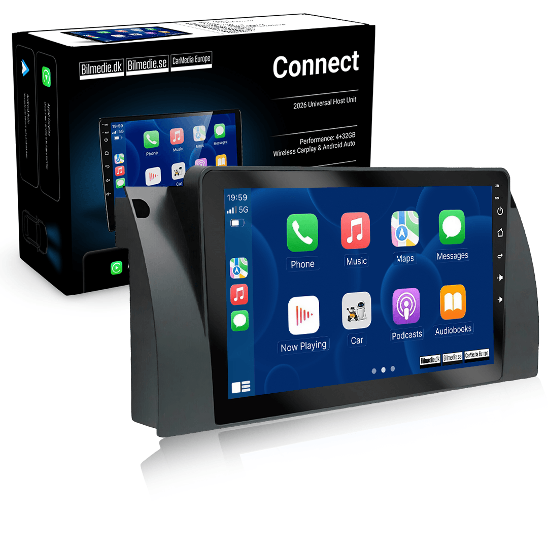 <h2>BMW E38/E39/E53 9" autorádio s Apple CarPlay a Android Auto</h2> 