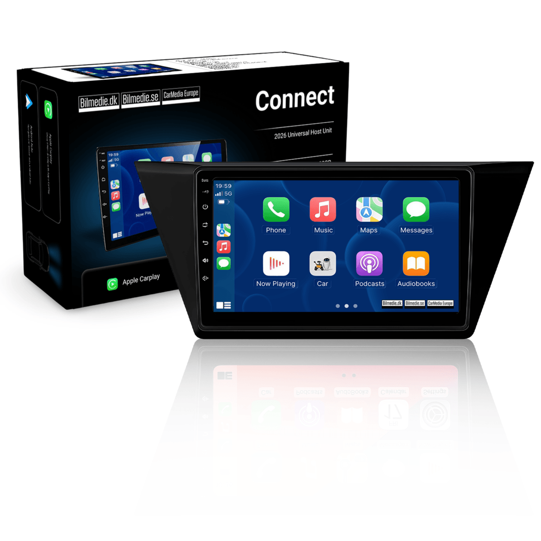 VW Touran 2016-2021 - 10,1" autorádio s Apple CarPlay a Android Auto 