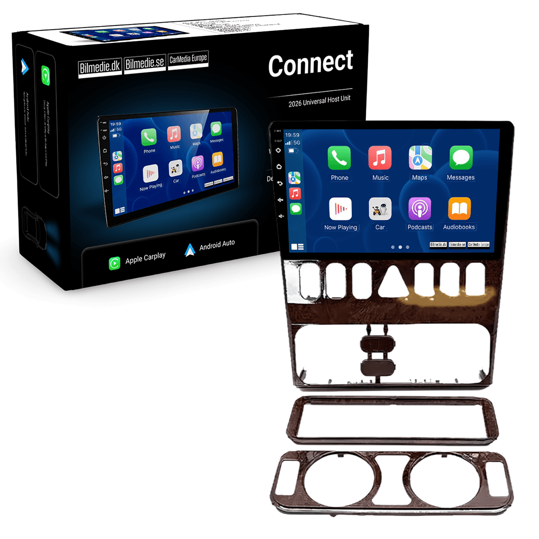 Mercedes E-Klasse 1995-2002 – 9" autorádio s Apple CarPlay a Android Auto 