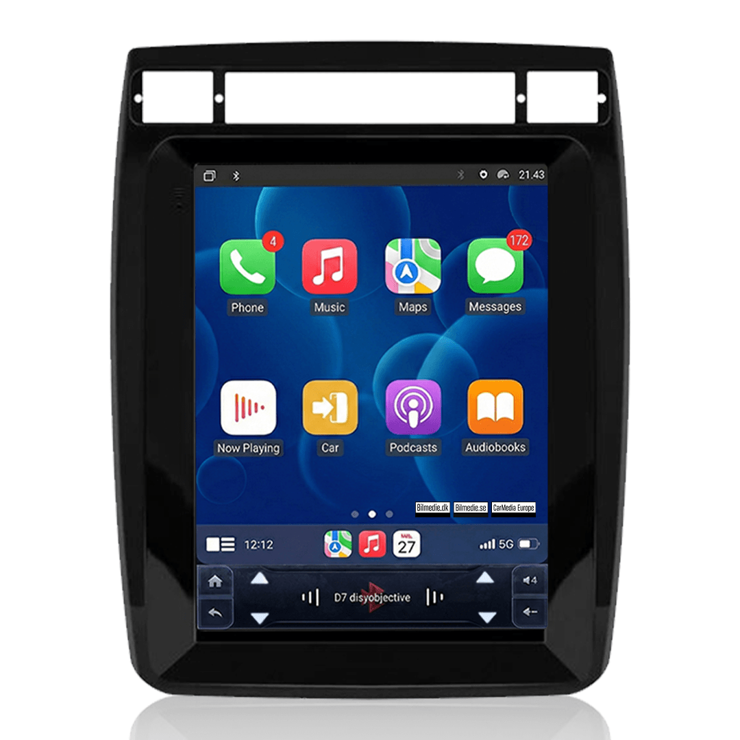 VW Touareg 2011-2017 – 9,7" autorádio s Apple CarPlay a Android Auto 