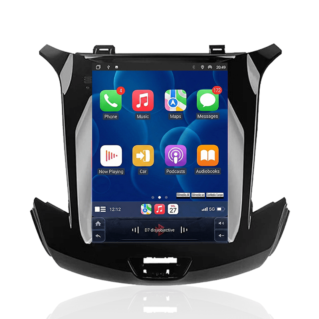Chevrolet Cruze 2015-2018 – 9,7" autorádio s Apple CarPlay a Android Auto 