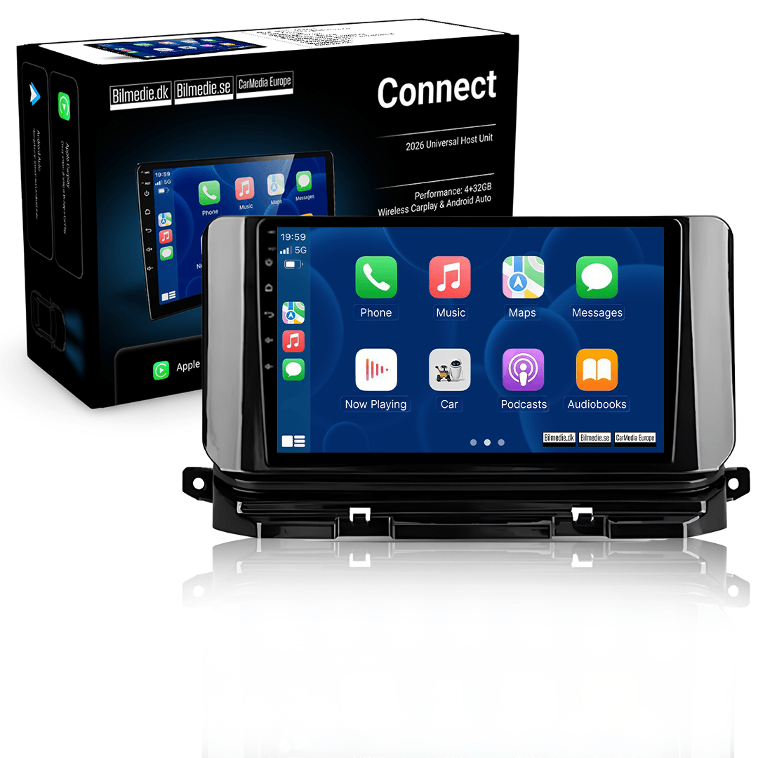 Skoda Octavia 2019-2026 – 9" autorádio s Apple CarPlay a Android Auto 
