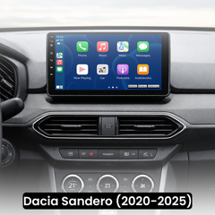 Dacia Sandero 20-25 – 10,1" autorádio s Apple CarPlay a Android Auto 