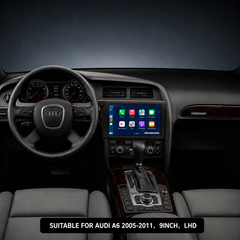 Audi A6 2005-2011 – Carmedia24 Connect 9" autorádio s Apple CarPlay a Android Auto 