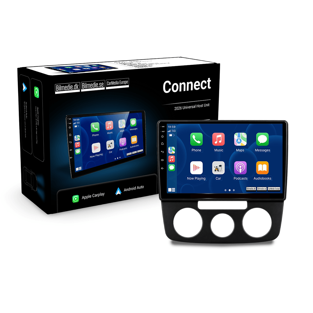 Volkswagen Bora 2008-2012 - 10,1" rádio s Apple CarPlay a Android Auto 