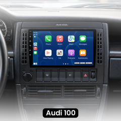Audi 100 - 9" rádio s Apple CarPlay a Android Auto 