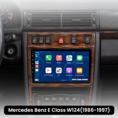 Mercedes Benz E-Klasse W124 1986-1997 – 9" autorádio s Apple CarPlay a Android Auto 