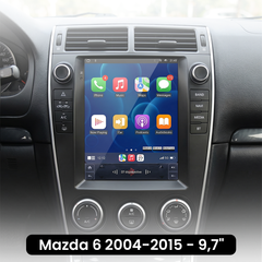 Mazda 6 2004-2015 - 9,7" autorádio s Apple CarPlay a Android Auto 