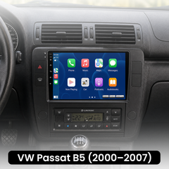 VW Passat 2000-2007 – 9" rádio s Apple CarPlay a Android Auto 