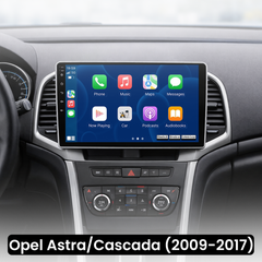 Opel Astra/Cascada 2009-2017 – 9" rádio s Apple CarPlay a Android Auto 