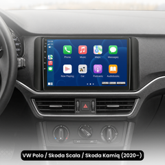 VW Polo/Skoda Scala/Skoda Kamiq 20-25 – 10,1" Radio med Apple CarPlay og Android Auto
