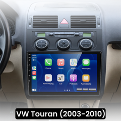 VW Touran 2003-2010 - 10,1" rádio s Apple CarPlay a Android Auto 