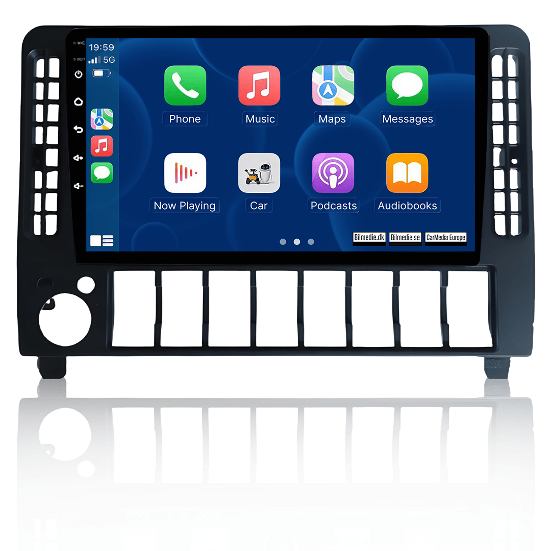 Audi 100 - 9" rádio s Apple CarPlay a Android Auto 