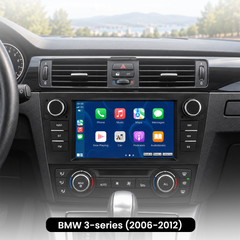 BMW 3-serie 06-12 - 7" autorádio s Apple CarPlay a Android Auto 