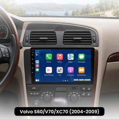 Volvo S60/V70/XC70 2004-2009 - 9" autorádio s Apple CarPlay a Android Auto 