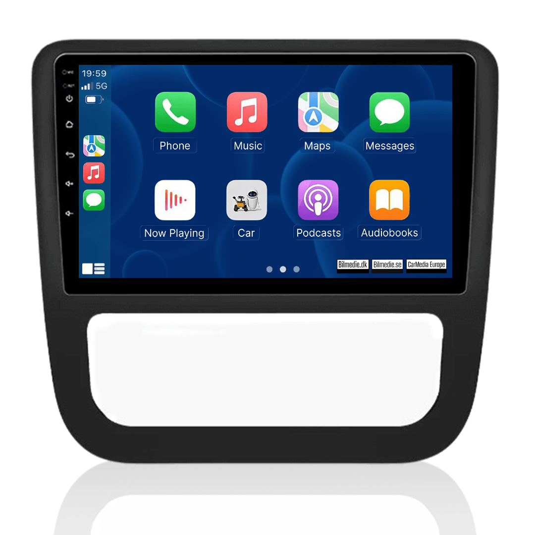 VW Scirocco 2008-2014 – 9" autorádio s Apple CarPlay a Android Auto 