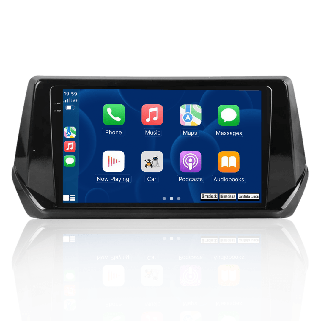 Peugeot 2008 19-23 - 9" autorádio s Apple CarPlay a Android Auto 
