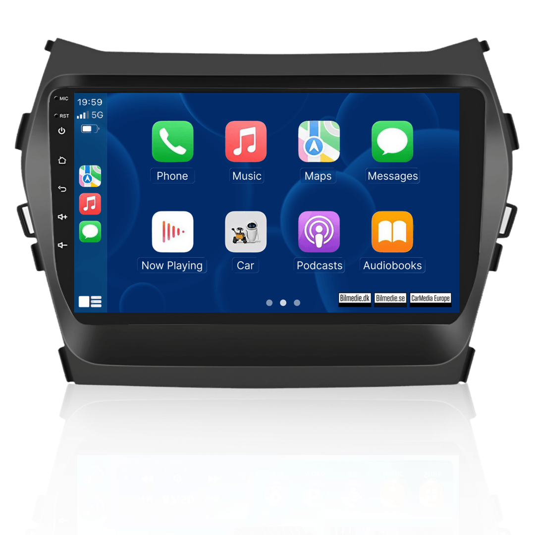 Hyundai IX45 13-17 - 9" autorádio s Apple CarPlay a Android Auto 