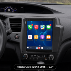 Honda Civic 2012-2015 – 9,7" autorádio s Apple CarPlay a Android Auto 