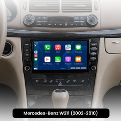 Mercedes-Benz W211 - 8" autorádio s Apple CarPlay a Android Auto 