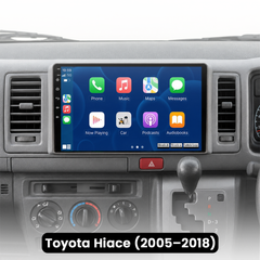 Toyota Hiace 05-18 - 10,1" rádio s Apple CarPlay a Android Auto 