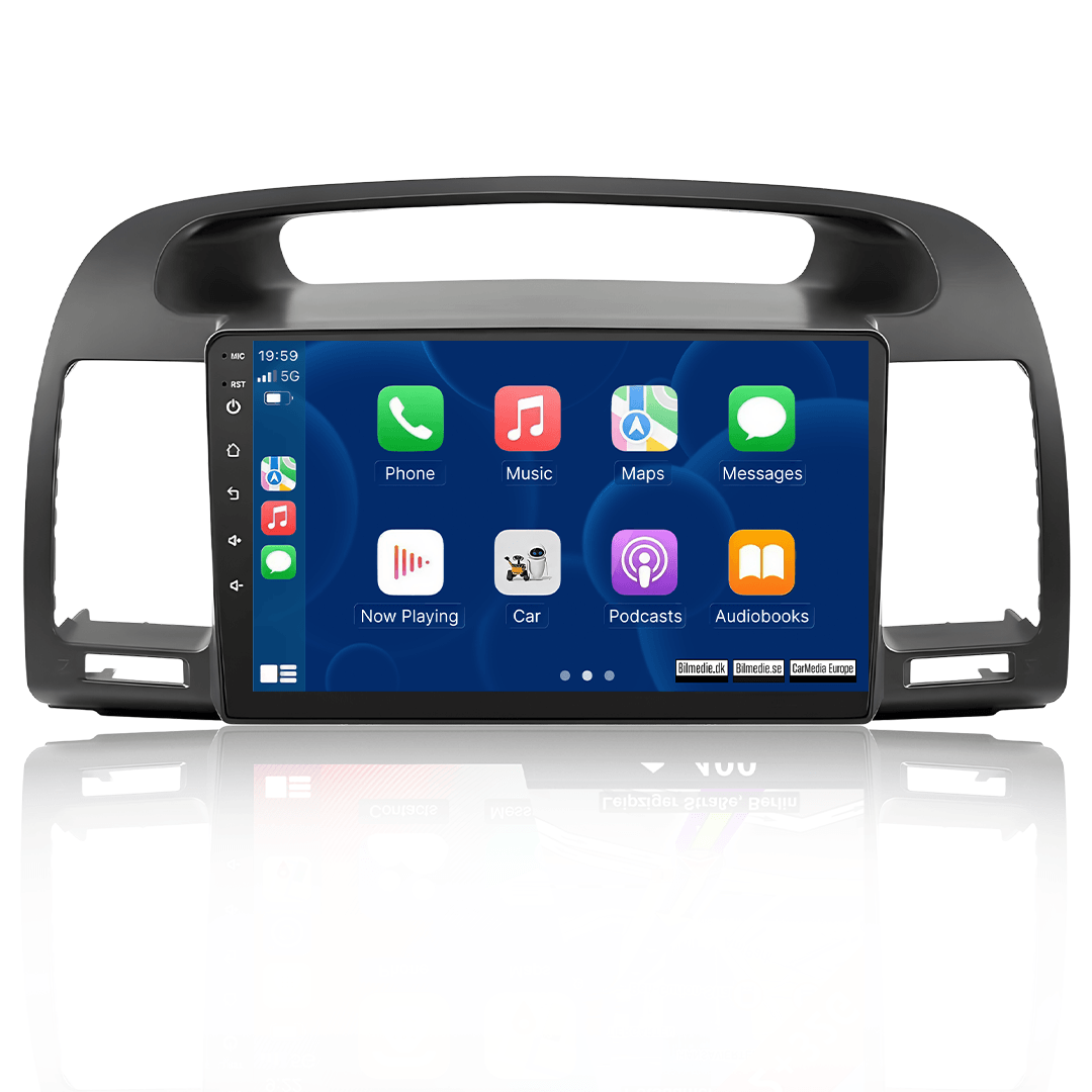 Toyota Camry 02-06 – 9" rádio s Apple CarPlay a Android Auto 