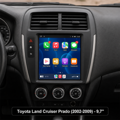 Toyota Land Cruiser Prado 2002-2009 – 9,7" autorádio s Apple CarPlay a Android Auto 
