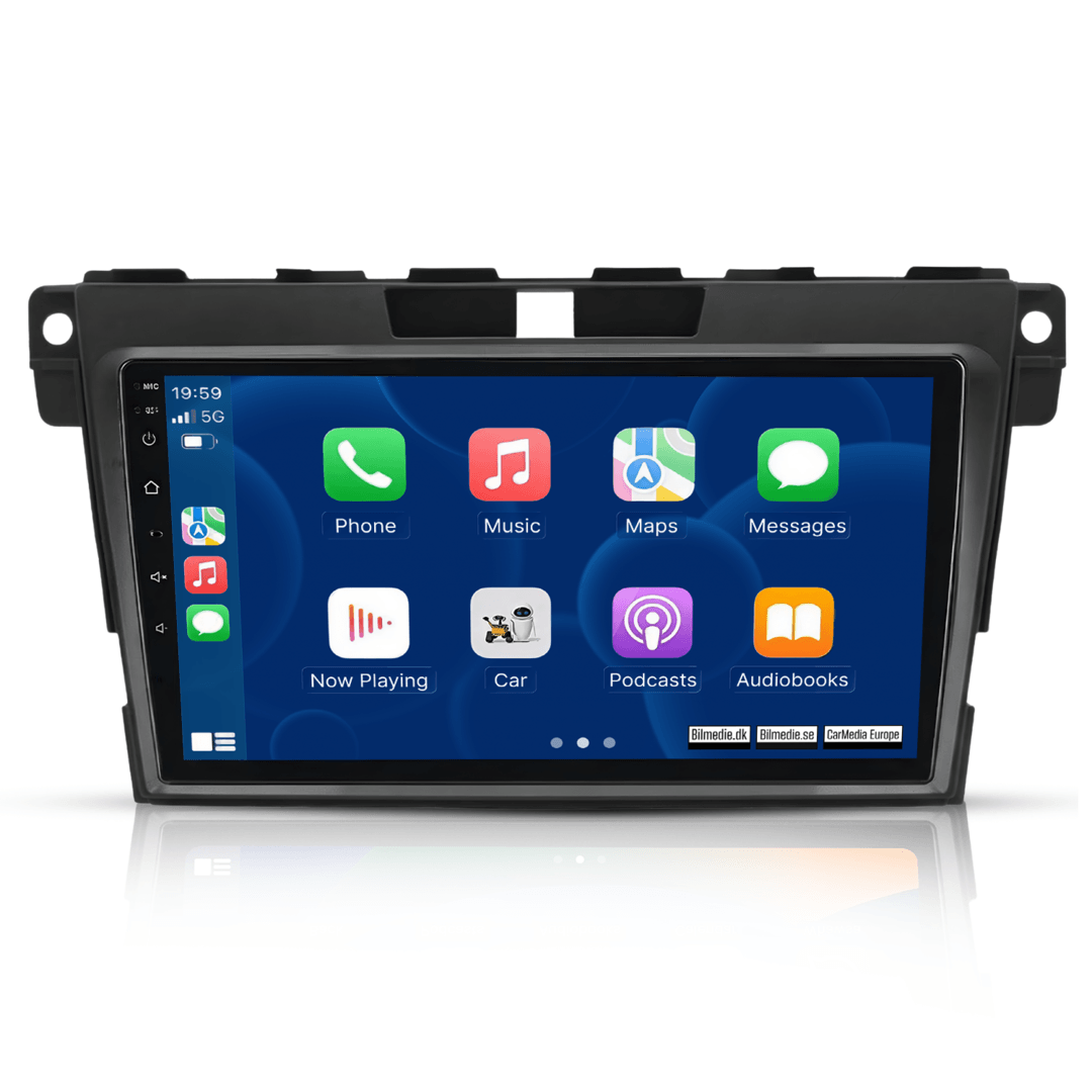 Mazda CX7 2008-2015 – 9" autorádio s Apple CarPlay a Android Auto 