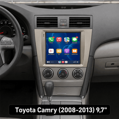 Toyota Camry 2008-2013 - 9,7" rádio s Apple CarPlay a Android Auto 