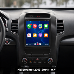Kia Sorento 2013-2014 – 9,7" rádio s Apple CarPlay a Android Auto 