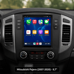 Mitsubishi Pajero 2007-2020 – 9,7" rádio s Apple CarPlay a Android Auto 