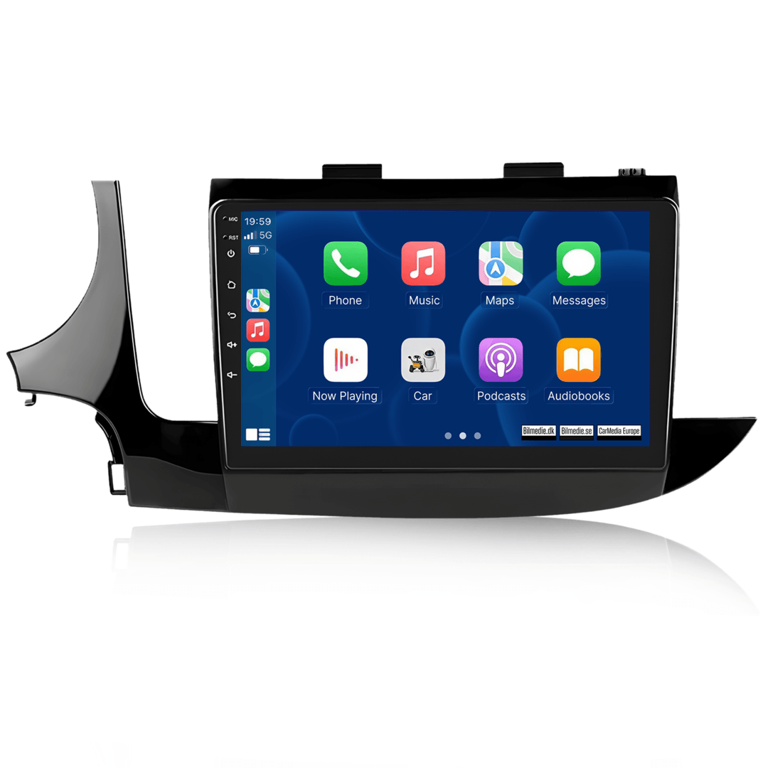 Opel Mokka 2016-2019 - 9" autorádio s Apple CarPlay a Android Auto 