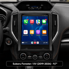 Subaru Forester / XV 2019-2024 - 9,7" autorádio s Apple CarPlay a Android Auto 