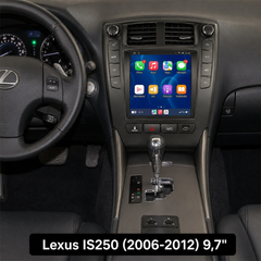 Lexus IS250 2006-2012 - 9,7" rádio s Apple CarPlay a Android Auto 