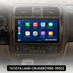 Toyota Land Cruiser 1998-2002 - 9" rádio s Apple CarPlay a Android Auto 