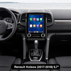 Renault Koleos 2017-2018 - 9,7" rádio s Apple CarPlay a Android Auto 