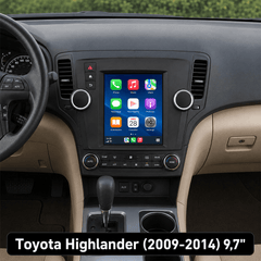 Toyota Highlander 2009-2014 – 9,7" rádio s Apple CarPlay a Android Auto 