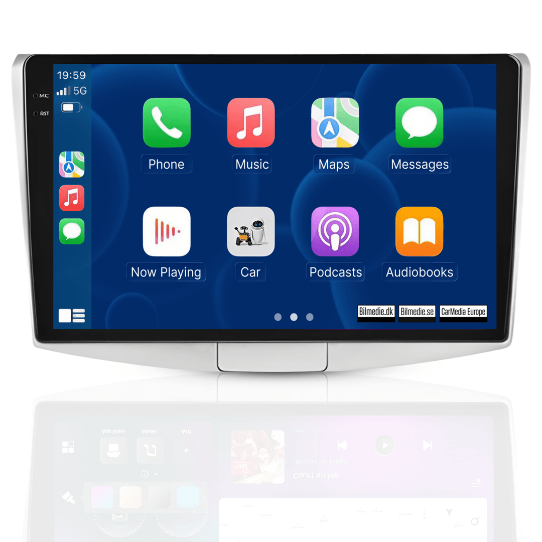 VW Passat 2010-2015 – 9/10,1" autorádio s Apple CarPlay a Android Auto 