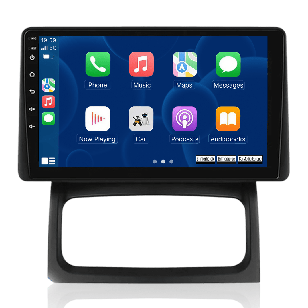 Renault Clio 2000-2012 – 9” autorádio s Apple CarPlay & Android Auto 