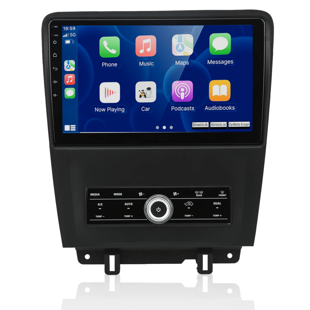 Ford Mustang 09-14 – 10,1" autorádio s Apple CarPlay a Android Auto 