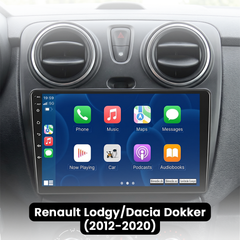 <h2>Renault Lodgy/Dacia Dokker 2012-2020 rádio 9" s Apple CarPlay a Android Auto</h2> 