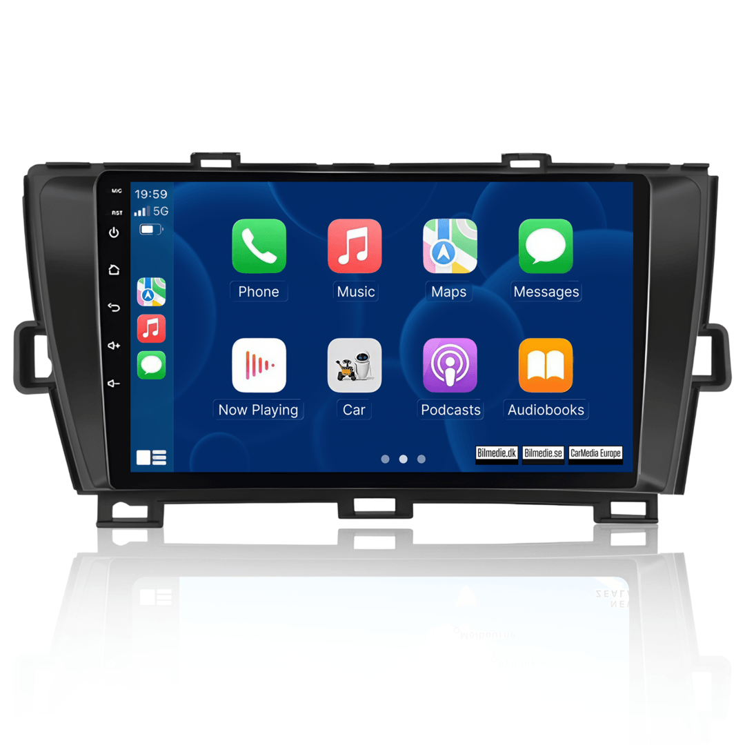 Toyota Prius 09-15 – 9" autorádio s Apple CarPlay a Android Auto 