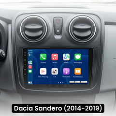 Dacia Logan/Sandero - 9" autorádio s Apple CarPlay a Android Auto 