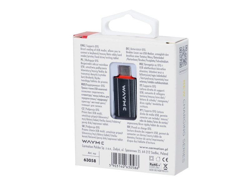 USB-C na USB adaptér pre OTG pripojenie